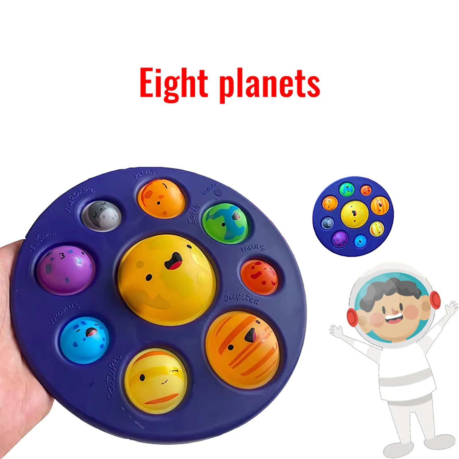 Planeti Preprost Jamico Pritisni in Senzorično Fidget Igrače Anti Stres Igrača Anksioznost Olajšave simpl Senzorično Igrača za Otroke in Odrasle