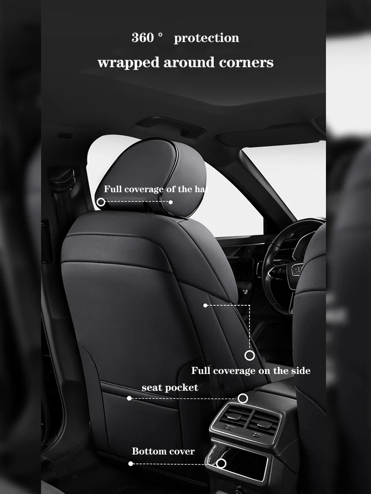 Po meri Usnje+Antilop All Inclusive Avto Sedeža Kritje 100% Za VW Golf 4 5 7 8 Golf GTI Auto Accsesories Notranje zadeve Zaščitnik 자동차용품