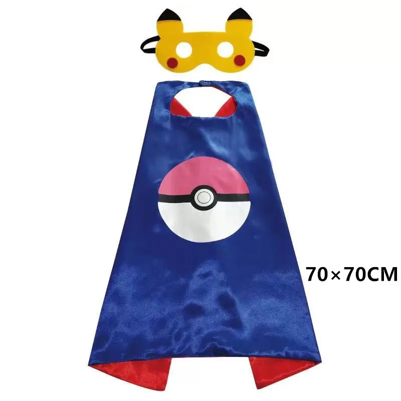 Pokemon Pikachu Anime Številke Masko In Ogrinjalo Cosplay Oblačila Akcijska Figura Model Kawaii Otroci Rojstni Dan Dekoracijo Igrače Darilo