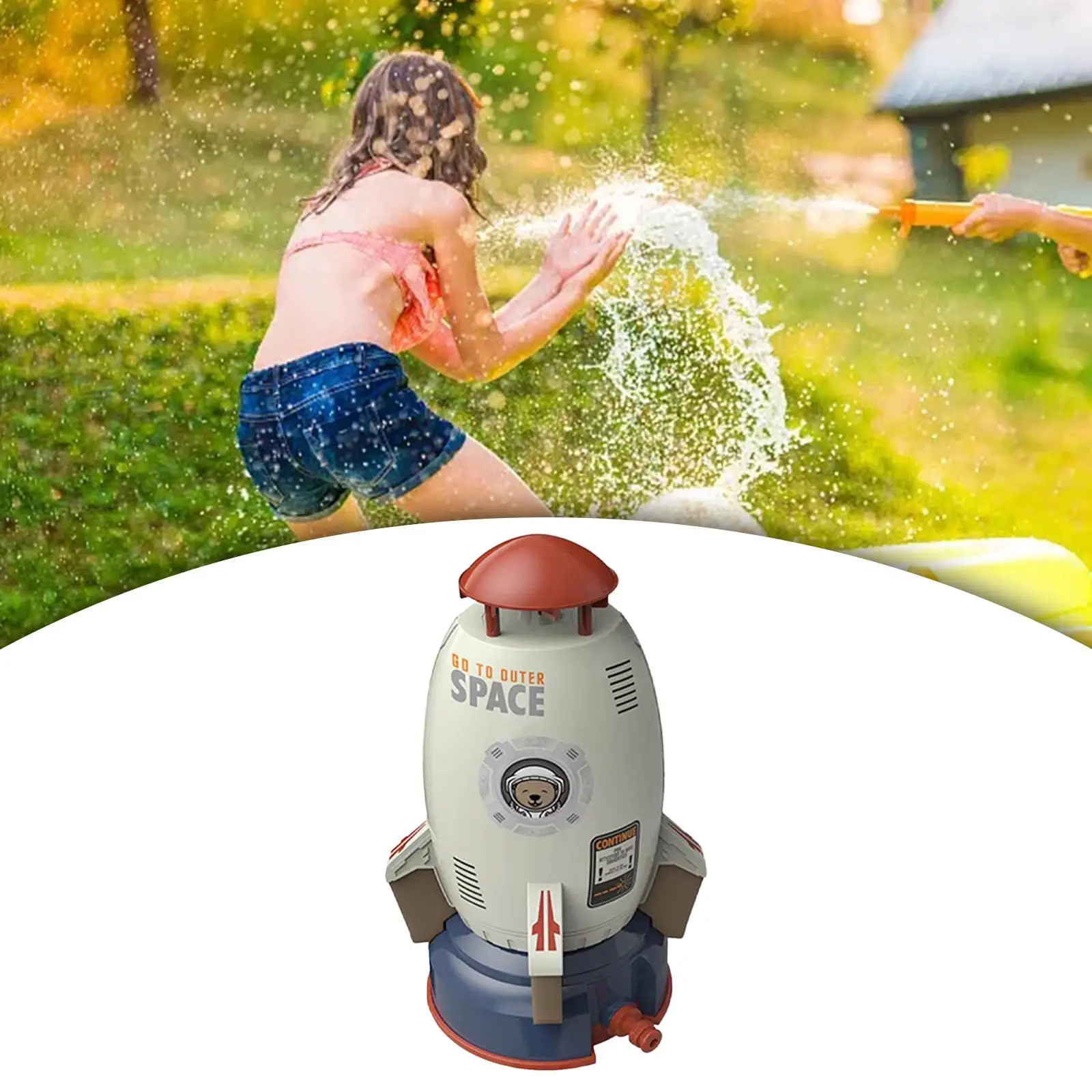 Poletje Raketa Sprinkler Interakcije Vodne Igrače za Teraso