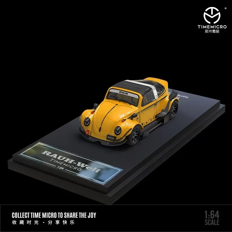 **Pred Prodajo** Čas Mikro 1:64 RWB Spremenjen Tip 1 Diecast Diorama Modela Avtomobila Zbiranje Miniaturni Carros Igrače