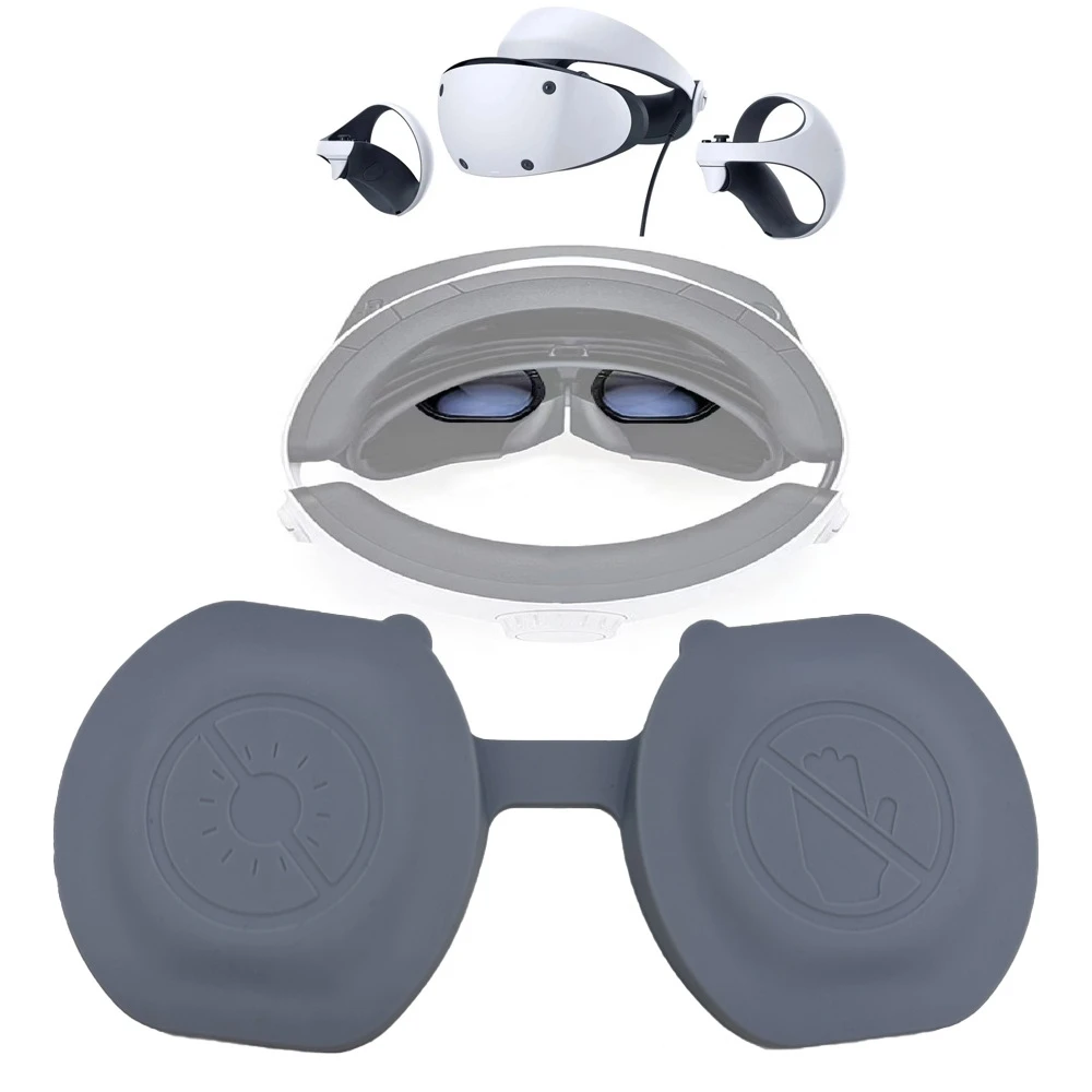 Primerna za Sony PSVR2 Očala Zgosti Silikonski Zaščitni Pokrov, Pokrov Objektiva za Play Station VR2 Dodatki