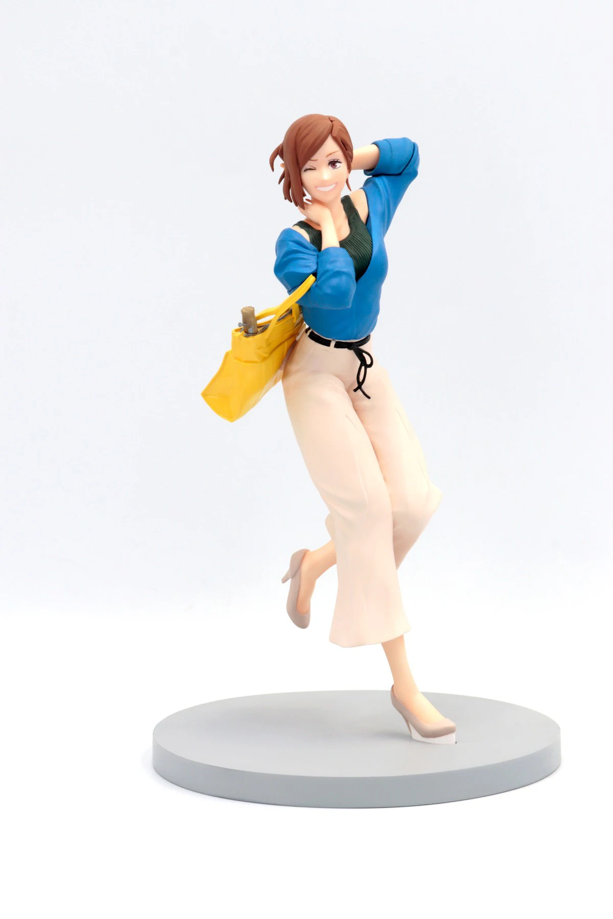 Resnično Izvirno Jujutsu Kaisen Kugisaki Nobara PVC figuric Zbirateljske Lutka Model, Igrače, Darila za Fante, 18 cm