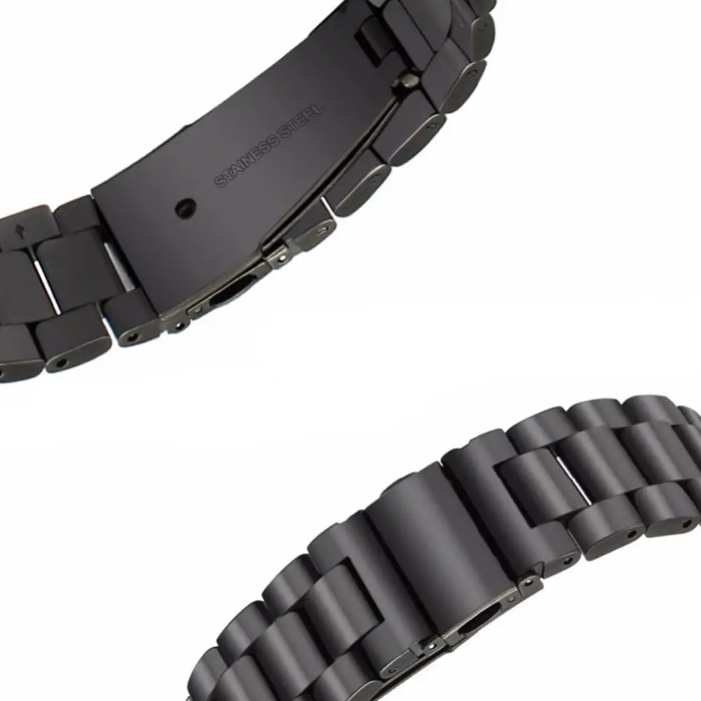 Rje-dokazilo Watchband Univerzalno Šport Watchband Kovine Nerjaveče Jeklo Watch Trak Pametno Gledati Dodatki za Hitro odpenjanje Traku