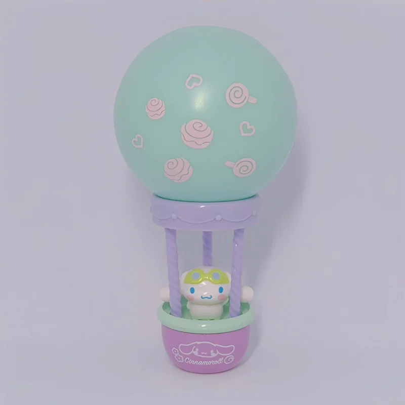 Sanrio Znakov Hello Kitty Srčkan Kapsula Igrače Anime Slika Vroč Zrak Balon, Nočne Luči Kawaii Cinnamoroll Modeli Gashapon