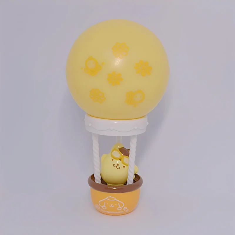Sanrio Znakov Hello Kitty Srčkan Kapsula Igrače Anime Slika Vroč Zrak Balon, Nočne Luči Kawaii Cinnamoroll Modeli Gashapon