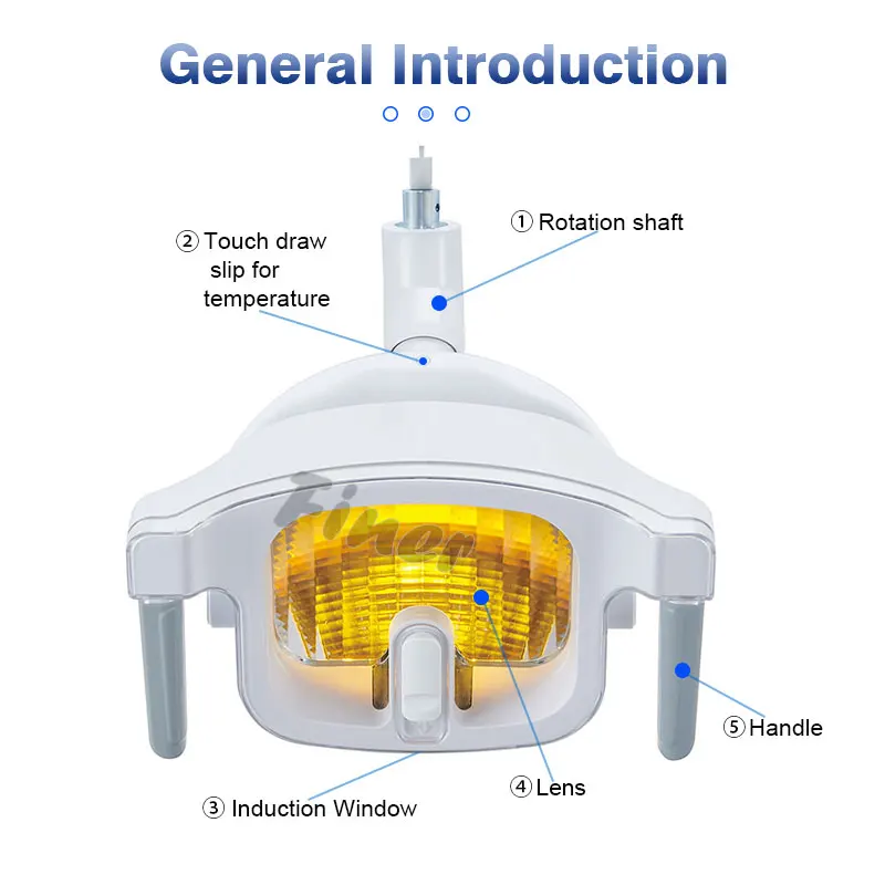 Stol Nameščen Kirurški LED Medicinske Delovanja Svetlobe Medicinske Zobni Ordinaciji Lučka Izpit Svetlobe