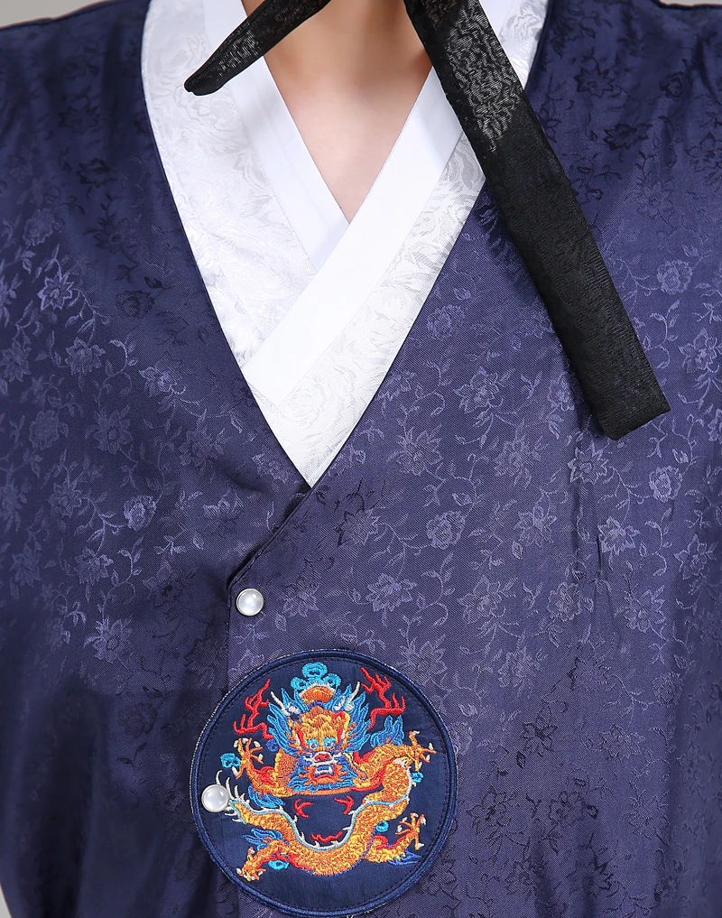 Svila Pravoslavne Korejski Tradicionalni Noši Moških Korejski Kraljevo Poroko Kostum Saten Moški Hanbok Korejski Kostum Etnične Oblačila 18