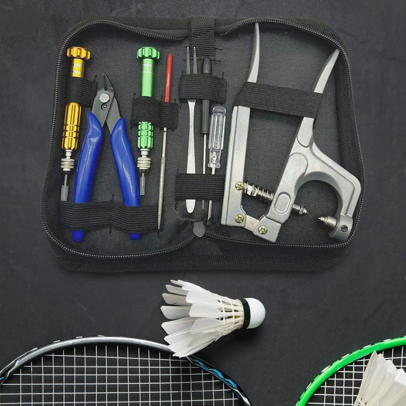 Tenis Lopar Zavezovanja Pralni Hladno Pritisnite Badminton Lopar Klešče za Teniški Lopar