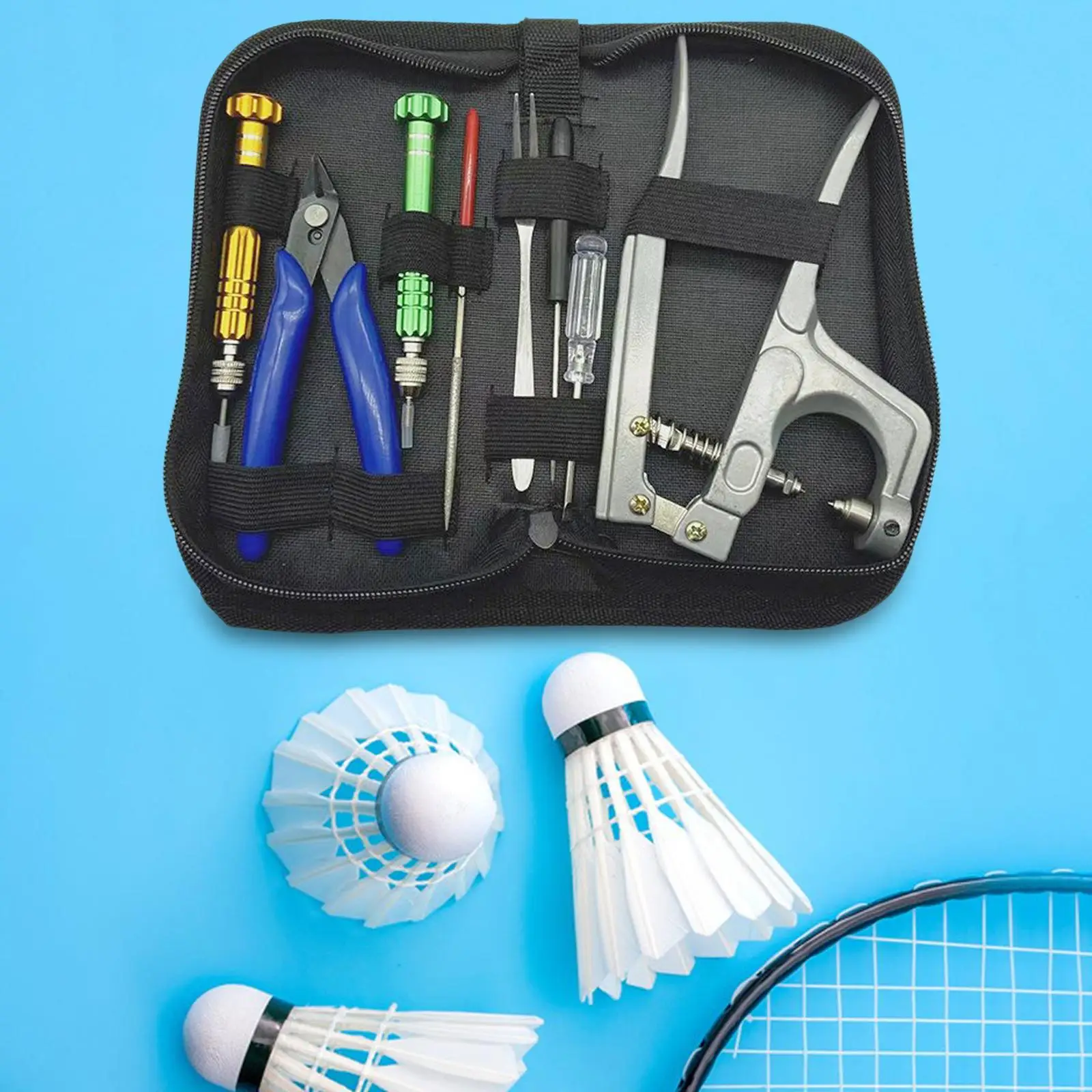 Tenis Lopar Zavezovanja Pralni Hladno Pritisnite Badminton Lopar Klešče za Teniški Lopar