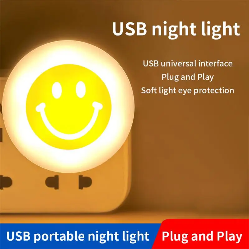 USB nočna 5V Žep Mini LED Nočna Lučka Lučka za Napajanje Banka Polnjenje USB Knjiga Luči za Branje Zaščito za Oči Svetilke
