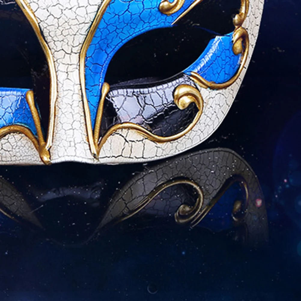 Vijolična Maska Benetke Plamen Obliko Moške Maske Maškarada Žogo Letnik Moški Moški Moški