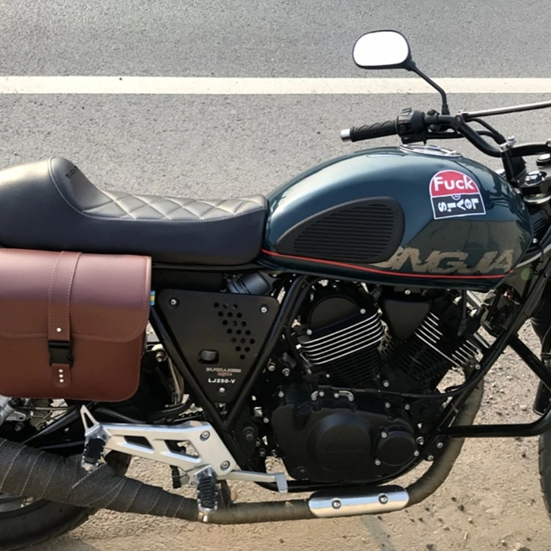 Vintage Motocikla Nalepke Proti Drsenju Nalepke Strani Olje Zaščitnik GTWS