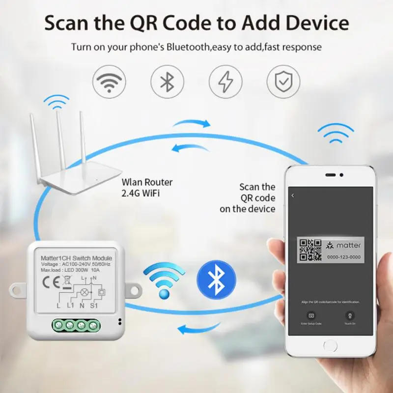 WIFI Smart Stikalo Modul za Brezžično Glede Protokola, ki se uporablja za merjenje Pametni Dom Daljinsko upravljanje Deluje S Siri, Alexa googlova Domača stran