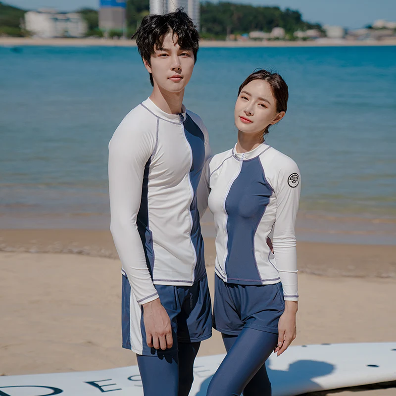 Wisuwore korejski INS Slog za Zaščito pred Soncem Konzervativno Dolgo Oplaščeni Kopalke za Ženski Pari Športi, Surfanje in Potapljanje Obleko
