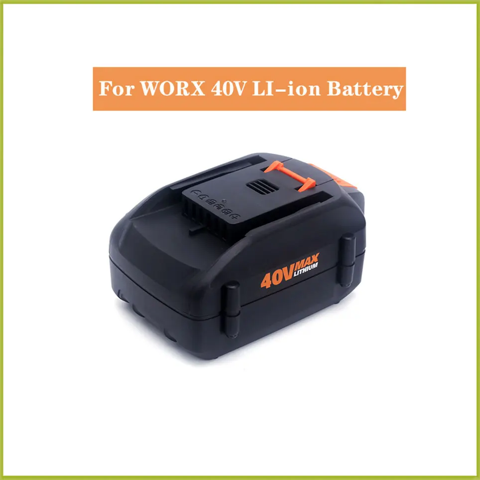 WORX 100% novo Izvirno čisto nov zamenljive WORX največ 40v 3.0 AH/5.0 AH/6.0 AH litij-ionska baterija za orodje, baterije WA3580