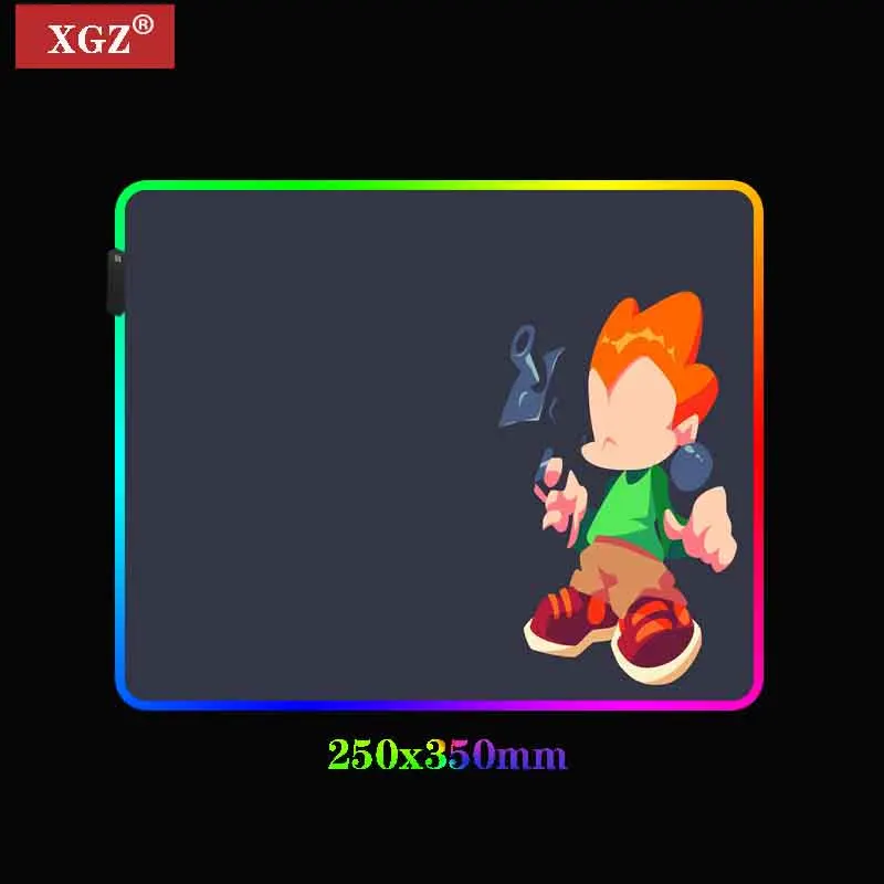 Xgz Velike Igre, Animacije Velike Mouse Pad RGB Osvetlitev Tipke Mause XXL Namizje Tipkovnico Računalnika Pad Csgo L Igralec za Mizo Pad KN