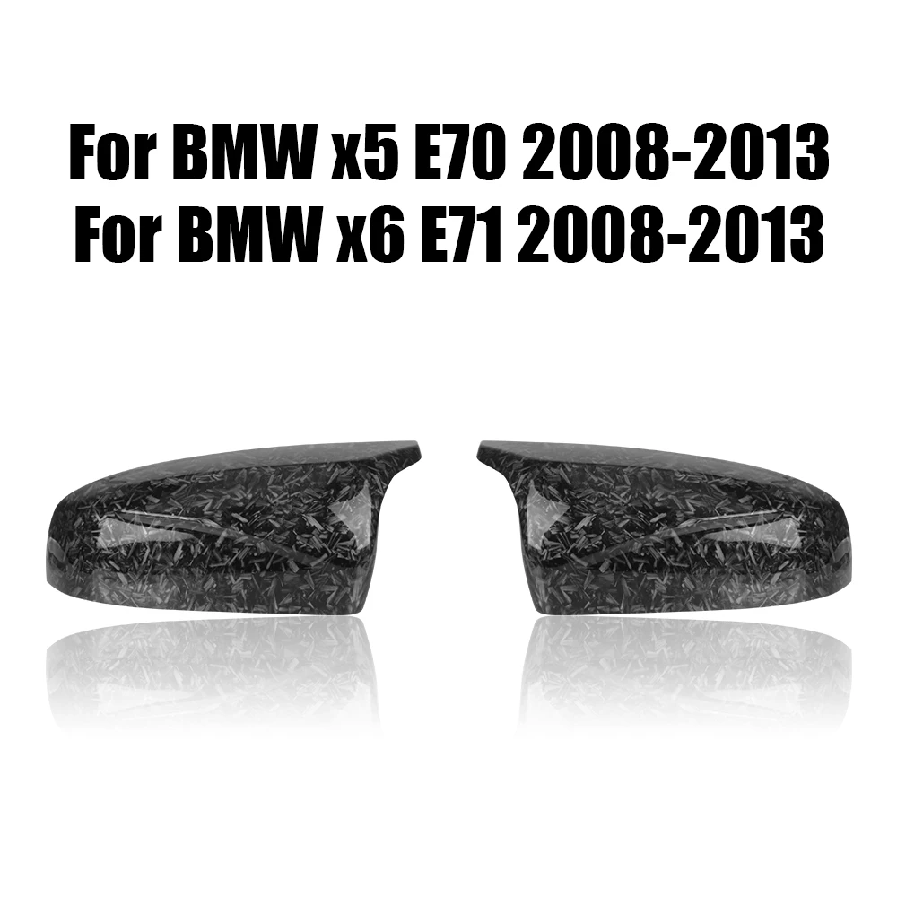 Za BMW X5 X6 E71 E70 2008-2013 Kovani Vzorec 2 KOS Bočni Strani Ogledalo Skp Avto-styling Rearview Mirror Pokrov